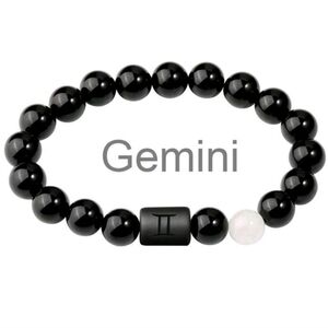 Zodiac Beaded Braided Bracelet 10mm